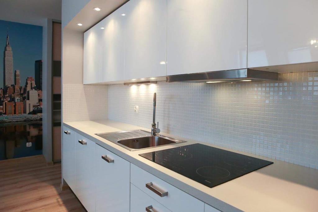 Apartemen studio 35 m² dengan 1 kamar mandi pribadi di Pusat Kota Poznan Bagian luar foto